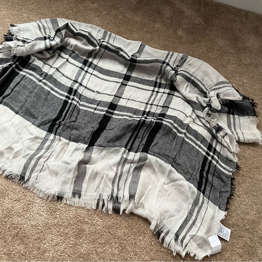 American Eagle Plaid Scarf